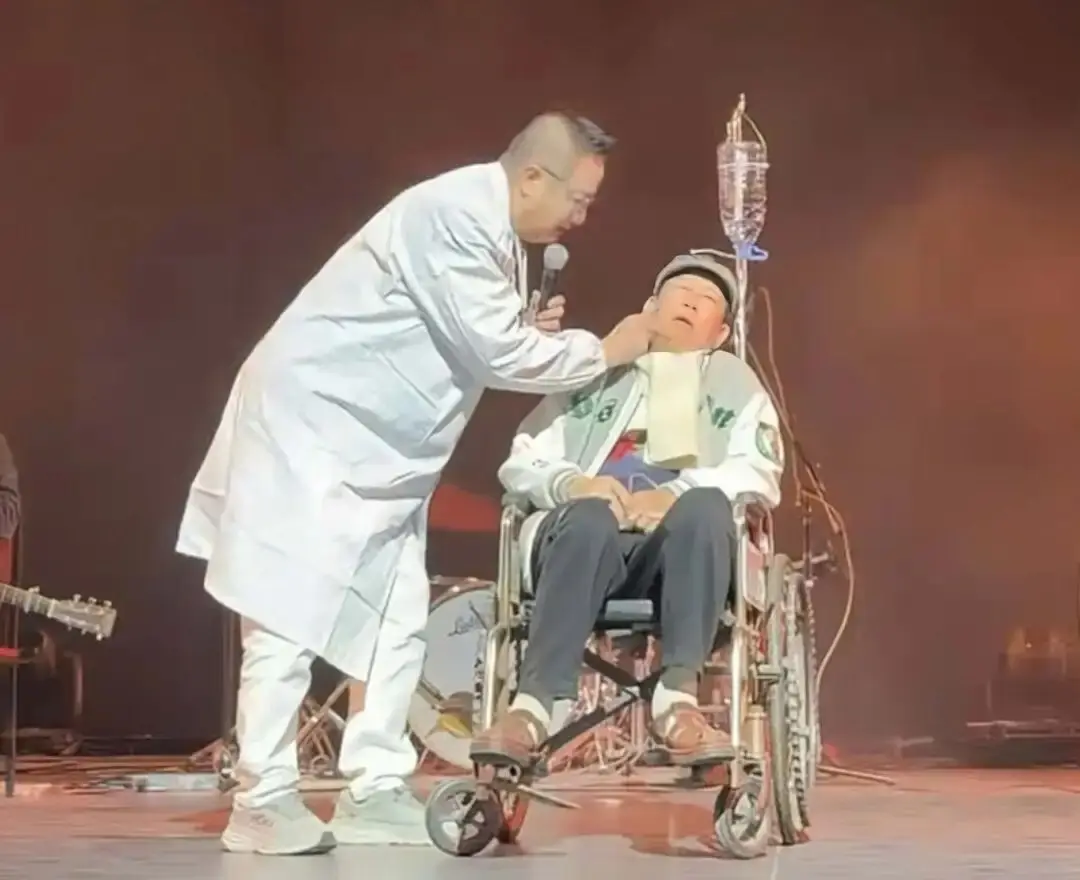 TVB前老戏骨坐轮椅输液登台？身体状况一直欠佳，儿子在家里啃老  第3张