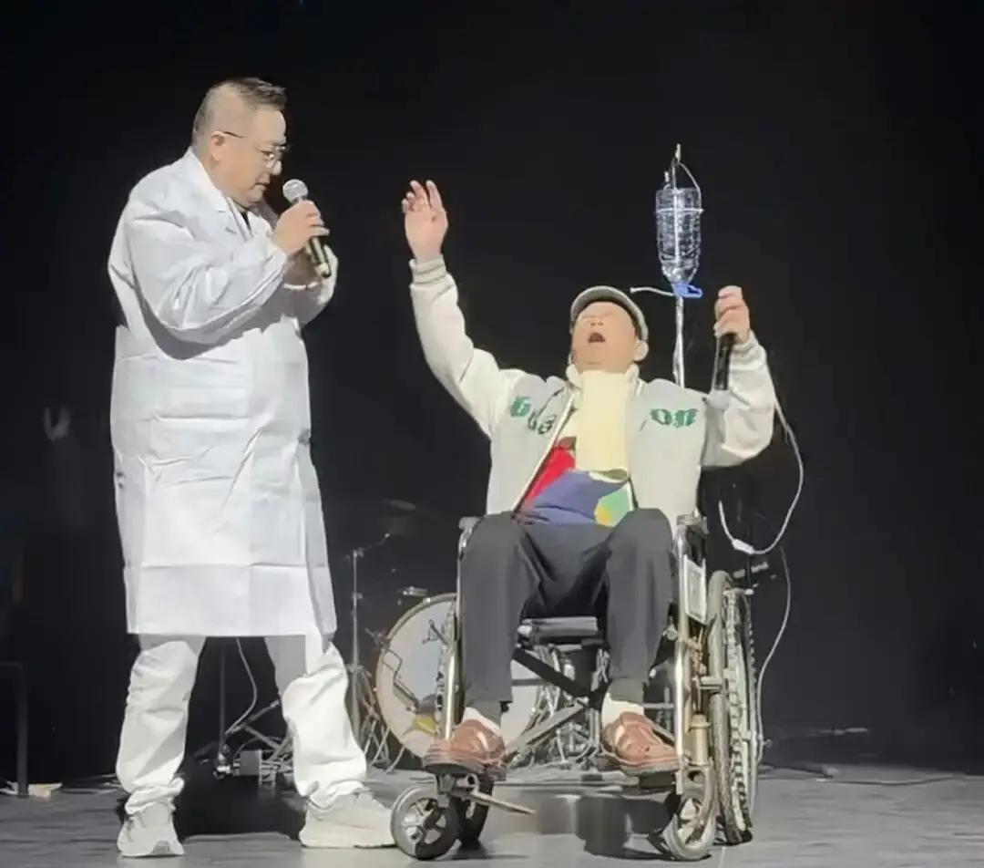 TVB前老戏骨坐轮椅输液登台？身体状况一直欠佳，儿子在家里啃老  第4张