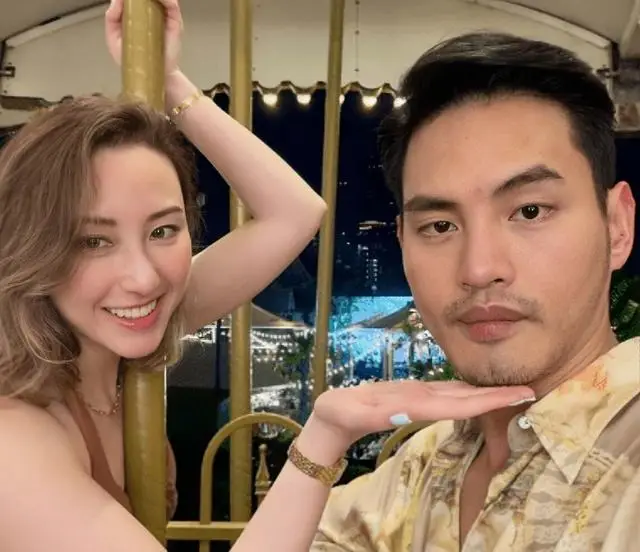 恭喜！赌王千金和新男友热恋中，和月薪8万消防员未婚夫低调分手  第4张