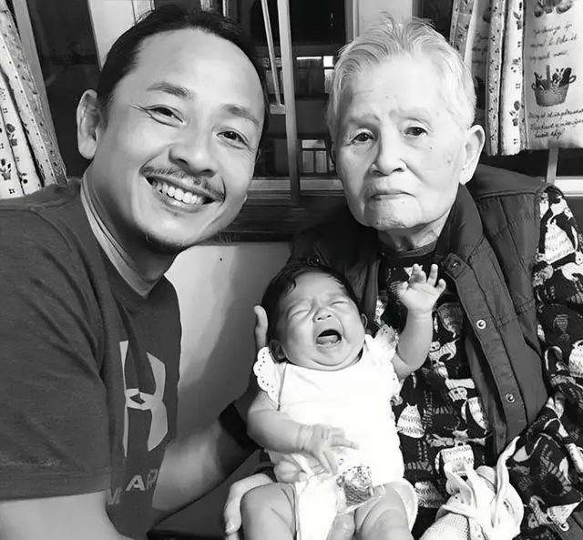 香港知名男星靠母亲遗产生活，妻子58岁生二胎，花高价人工受孕  第4张